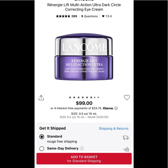 ✨BRAND NEW LANCÔME RENERGIE LIFT MULTI-ACTION ULTRA EYE CREAM✨ - Picture 2 of 2